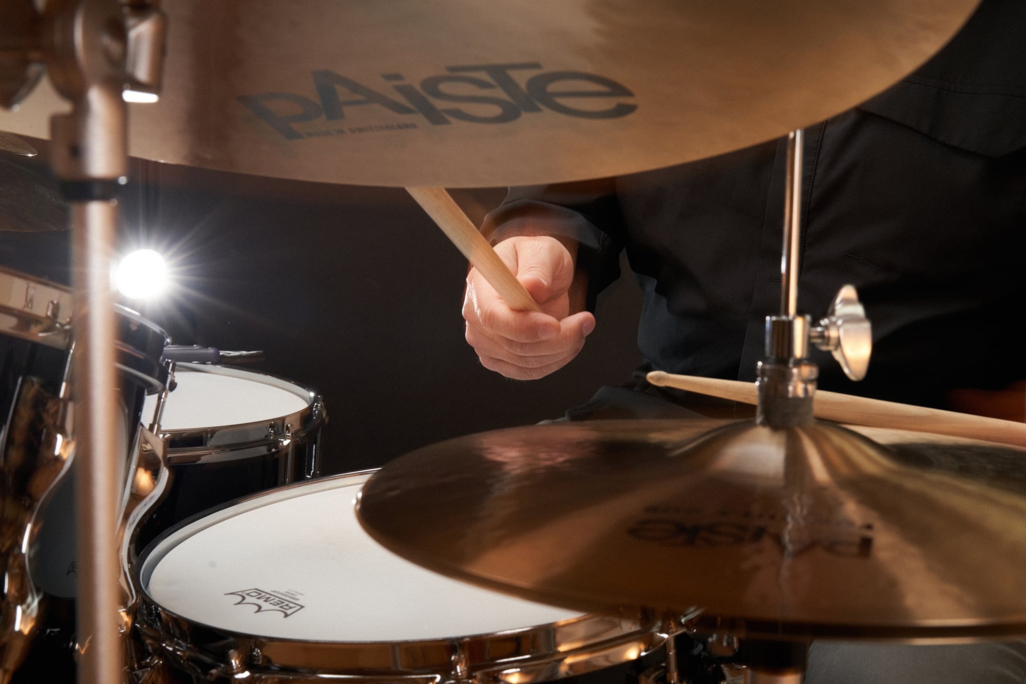 Rich Malloy at the drums